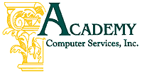 Contact Academy Computer Services.